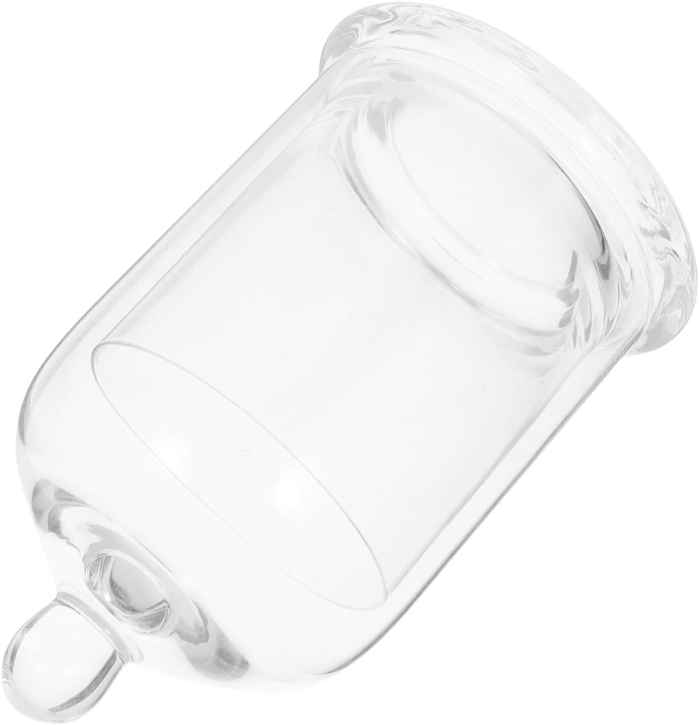 Smoked Japanese Style Cocktail Glass with Lid 400ml Martini Glass for Iced Coffee Espresso and Whiskey Reusable Bar Drinkware