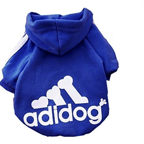 KayMayn Adidog Cane Felpe Cotone Dog Hoodies Vestiti, Pet Puppy Cute Cotton Warm Hoodies T-Shirt? Taglia S - 9XL e Ampia Scelta di Colori