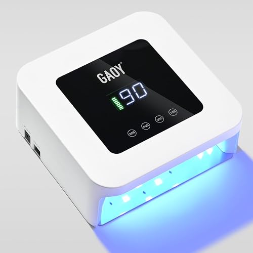 GAOY Cordless UV LED Nail Lamp