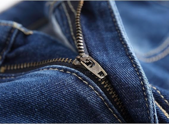 Maiyifu-GJ Men's Slim Fit Stretch Denim Pants Ripped Distressed Straight Leg Biker Jeans Fashion Casual Hip Hop Jean Pants4