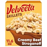 Velveeta Skillets One Pan Dinner Kit, Creamy Beef Stroganoff, 11.6 oz Box