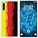 Produktbild PhoneNatic Case kompatibel mit Samsung Galaxy Note 10 Silikon-Hülle WM Deutschland M6