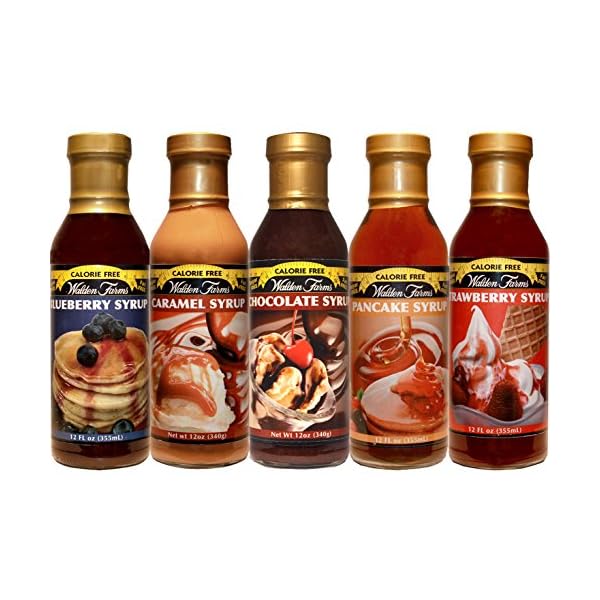 Walden Farms Caramel Syrup/Blueberry Syrup/Strawberry Syrup/Pancake