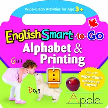 Board book EnglishSmart-to-Go:Alphabet/Printing(3+) Book