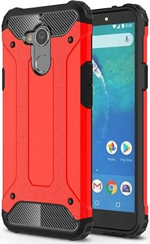 Case 4U General Mobile ile uyumlu GM8 K.T.A.K.K. Kırmızı HBV00000BEQY4