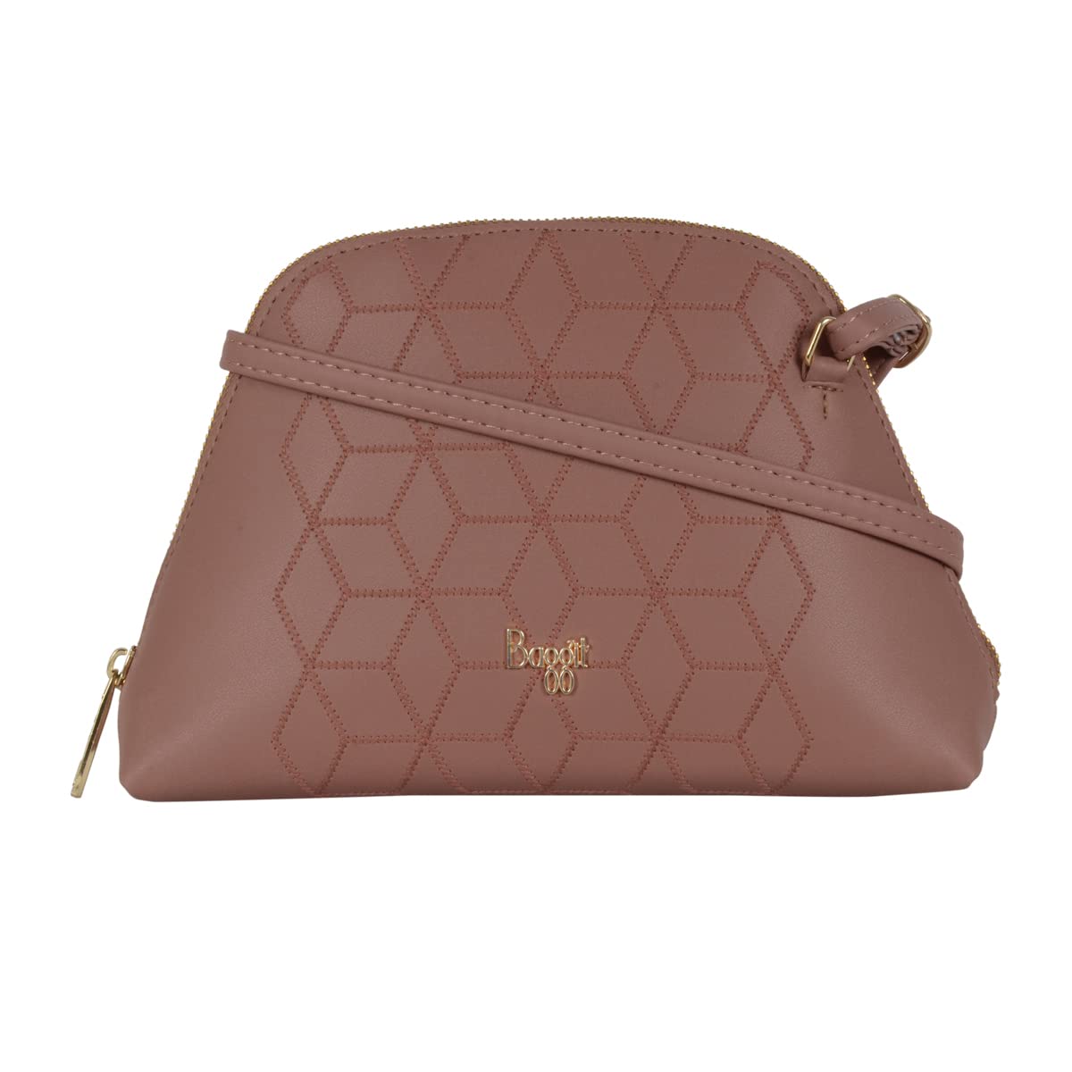 Baggit Women Pink Bowling Sling Bag XS Size | Ladies Stylish Casual Cross Body Purse Handbag (B0BJR9J5XN) Amazon Price History, Amazon Price Tracker