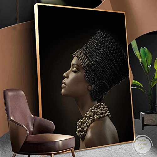 Art africain femme affiches 80x140 cm pour habiller un grand mur vide de salon