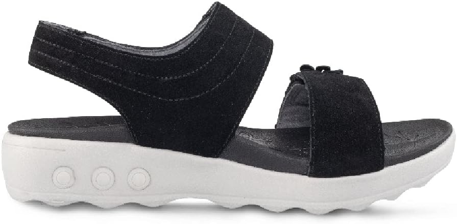 Therafit Nicole Ultra Lite Women's Adjustable Backstrap Leather Sandal- for Plantar Fasciitis/Foot Pain