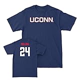 NIL Store Braylon Mullins UConn Navy Men's Basketball Tee