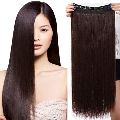 Image of Tressedup hair Brown Synthetic long hair extension