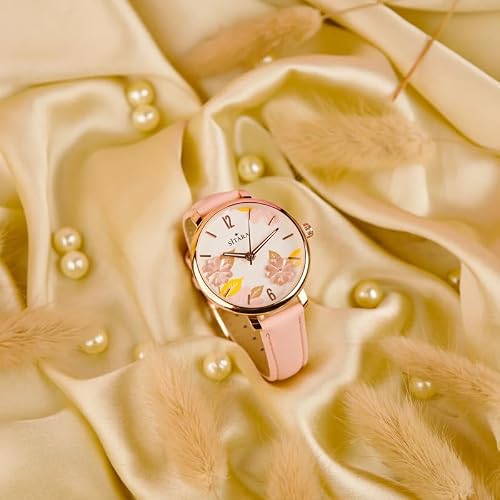 SITARA pink stainless steel watch – image 2