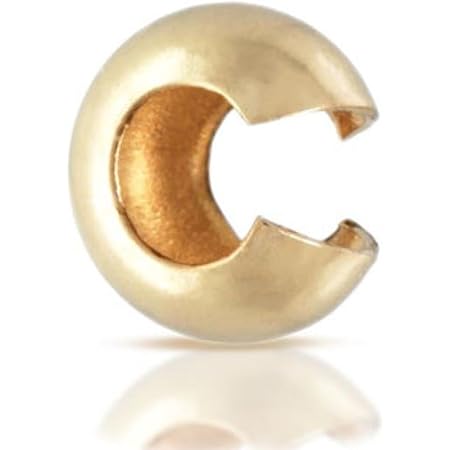 20 pcs 14k Gold Filled Crimp Bead Round 