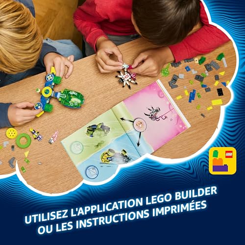 LEGO DREAMZzz 2in1 Mateo and The Z-Blob Action Race Car to Motorbike Toy, Vehicle Set for 8 Plus Year Old Boys & Girls, Includes z-Blob, a Spider Figure and 2 Minifigures 71491