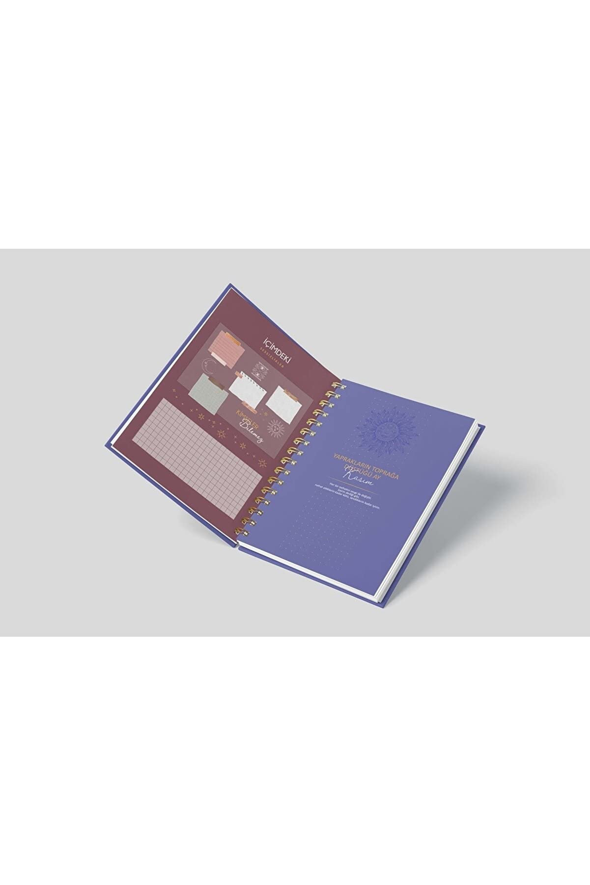 Victoria's Journals Upgrade Mein Heft - terminarz tygodniowy 17 x 24 cm Crimson Brown