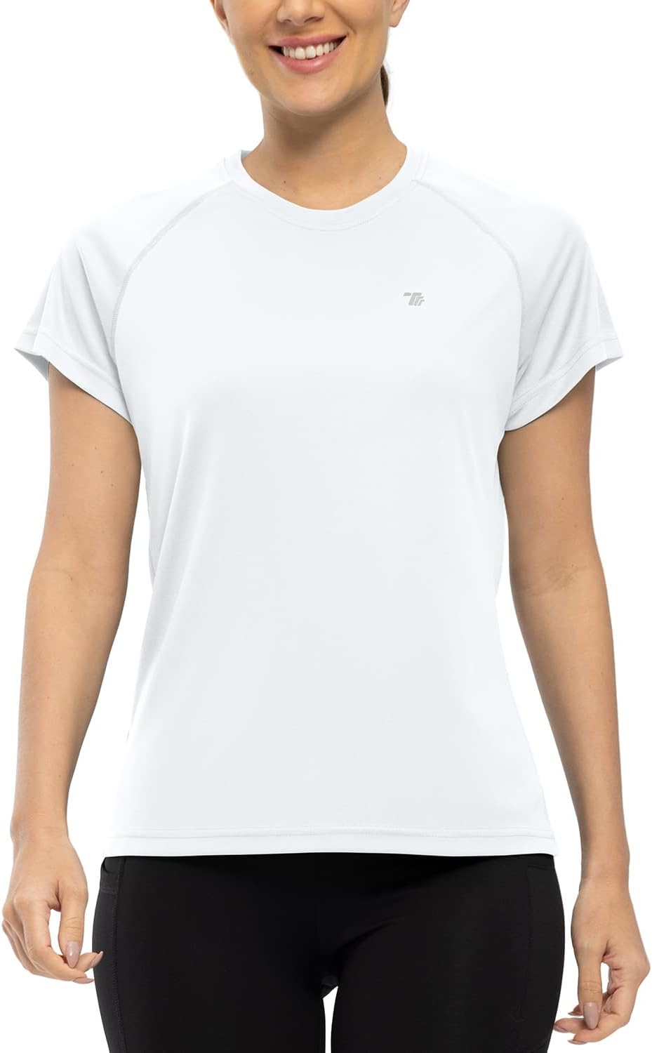 Gopune Women's Short Sleeve Shirts UPF 50+ Sun Protection T-Shrit Quick Dry Running Athletic Workout Rash Guard Tops - Image 4