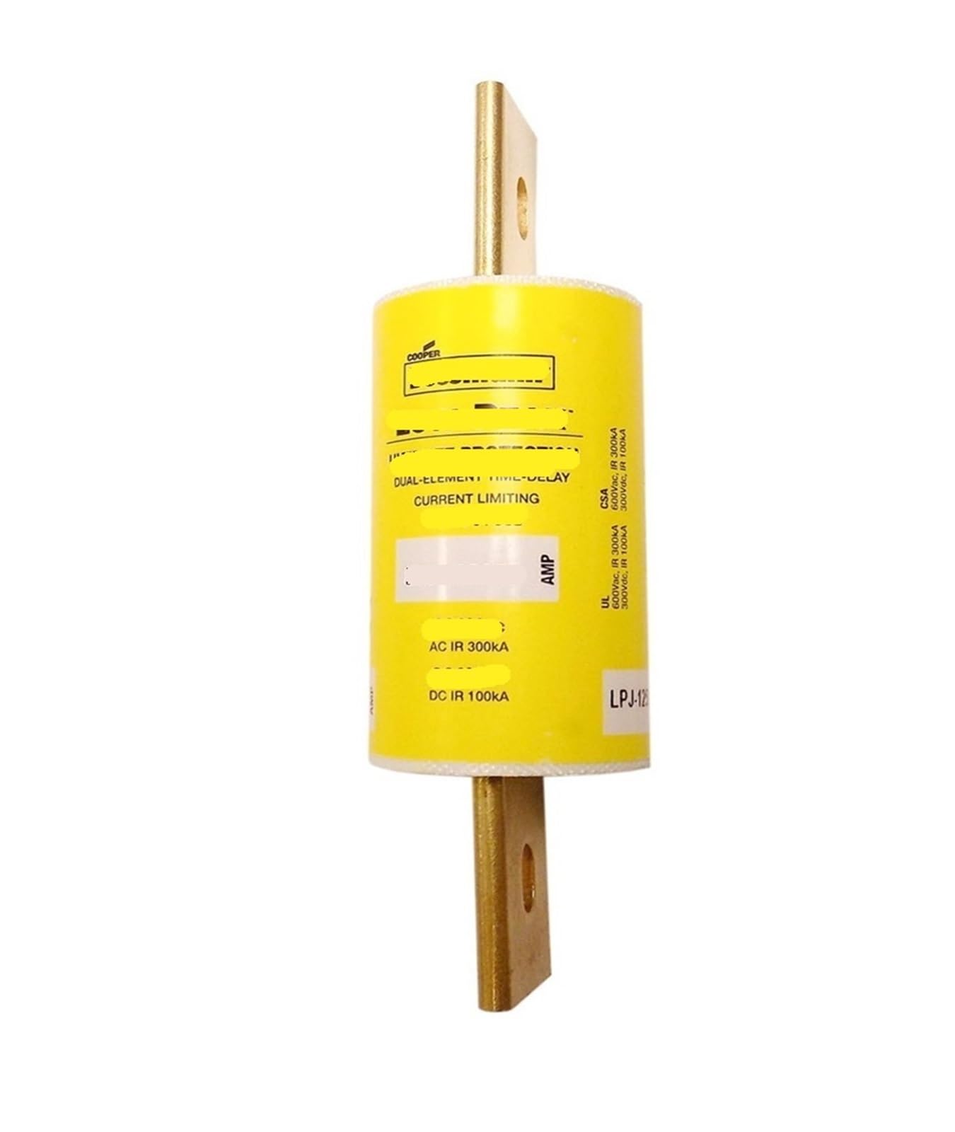 Fusible LPJ-110SP et disjoncteur temporisé de classe J pour protection électrique