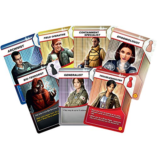 Pandemic On The Brink Board Game Expansion | Family /Strategy /Cooperative Board Game | Ages 8+ |2 To 5 Players | Average Playtime 45 Minutes | Made By Z-Man Games , Red #TOP3