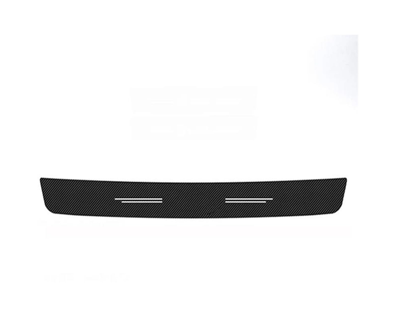 Rear Trunk Bumper Protective Stickers Auto Entry Pedal Scuff Scratch Film for Hyundai IX35 LuminousCar Door Sill Decals(Trunk 1pc)