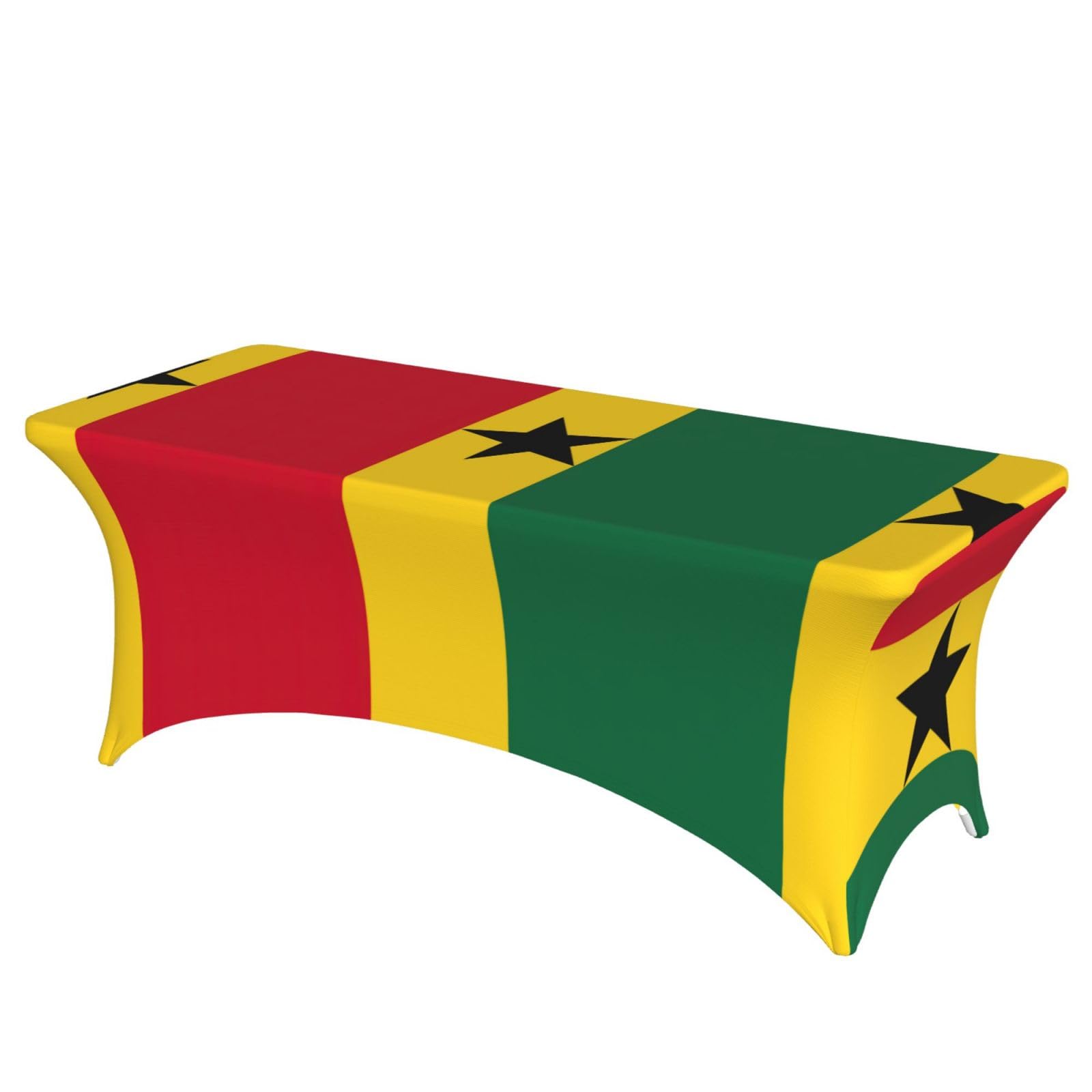 Nappe de table extensible Ghana 1,8m en élasthanne lavable