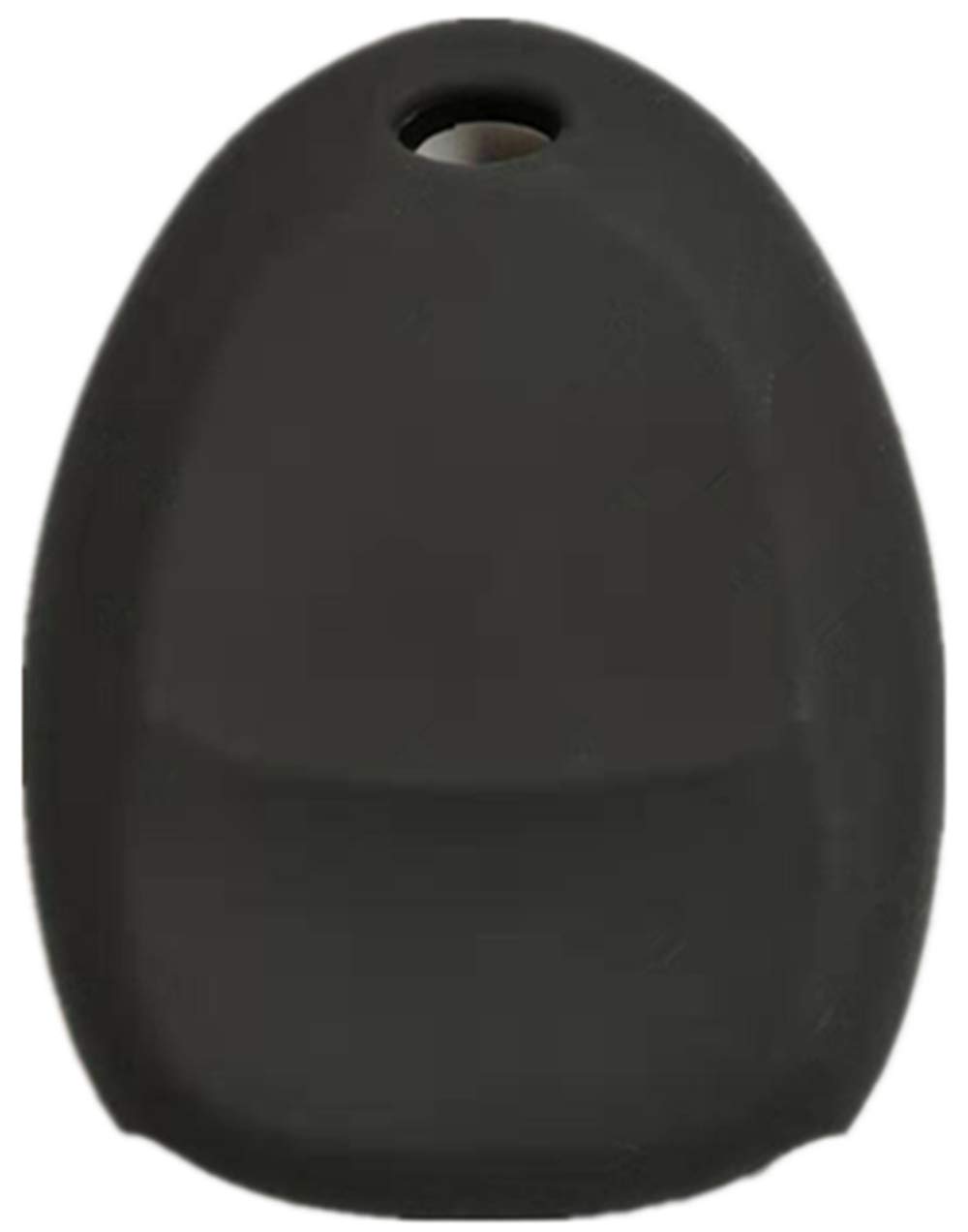 RUNZUIE Silicone Keyless Entry Remote Key Fob Cover Case Protector Fit for Chevy Suburban Tahoe Traverse GMC Acadia Yukon/Cadillac Escalade SRX Buick Enclave Saturn Outlook (Black 5 Buttons)