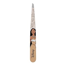 Tweezerman Pocahontas Slant Tweezer - Eyebrow Tweezers for Women and Men