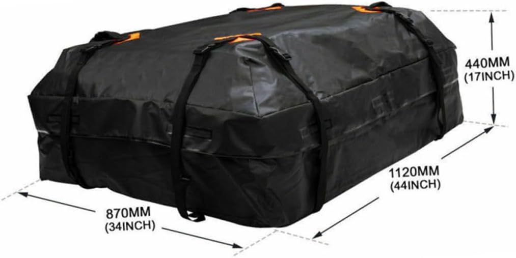 Waterproof 600d Oxford Car Cargo Roof Bag Soft Vehicle Rooftop Carrier Luggage Holder Dustproof Sunproof Storage for Travel and Outdoor Use