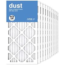 AIRx Filters 12x24x1 Furnace Filter MERV 8 Pleated Replacement HVAC AC Air Filter, Dust, Easy Installation, Contaminant Reducing,12-Pack