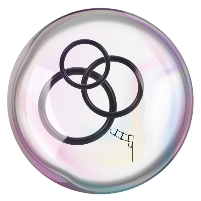 QiKKago 3 Conjuntos De Accesorios De Anillo De Entrenamiento Deportivo Negro VersáTiles De Diferentes TamañOs - Z + 10