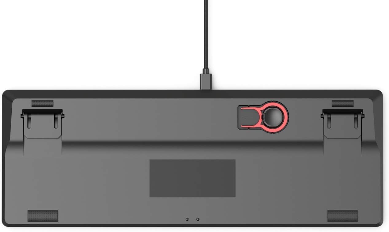 Glorious GMMK1 Numeric Keyboard, Gaming, 85% Numeric Keypadless, LED Backlight, Mechanical Keyboard, English Sequence, Illuminated, RGB, Wired, Type C, USB, Mechanical Keyboard Gaming (87 Keys),