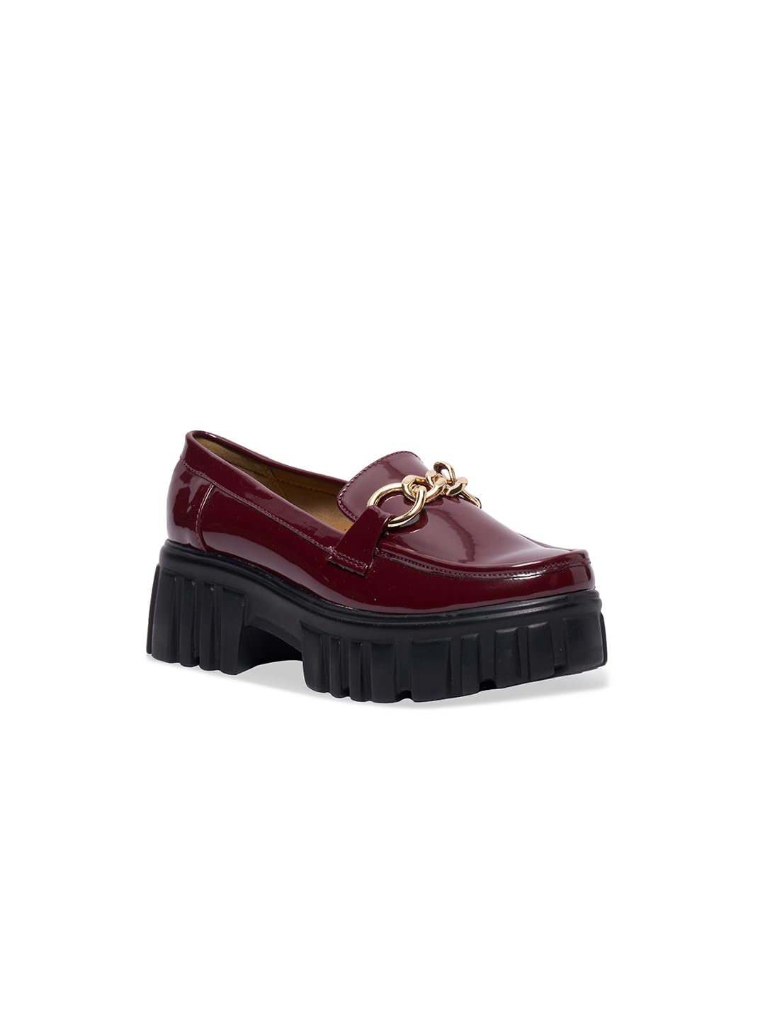 eridani Cherry Embellished Chunky Loafers |Trendy Lightweight Durable Fashion Elegant Modern Design |Perfect Fit Soft Feel-picture-11