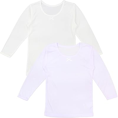[ガロー] インナーセット 2枚組 半袖 3分袖 温調 ガールズ 160サイズ