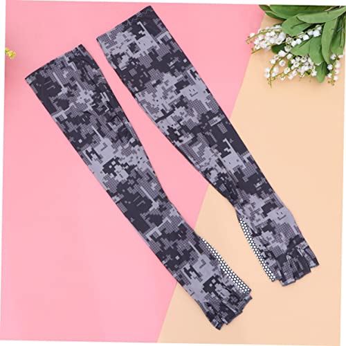 Balacoo 2 Peças De Mangas Para Homens Mangas De Proteção Solar Bicicleta Masculina Guarda De Braço D