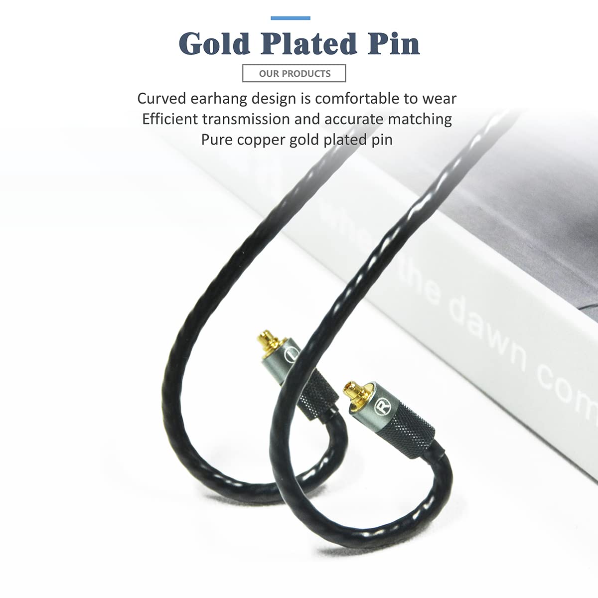 Amazon | MMCXプラグ 5N OFC シルバーメッキ+グラフェンイヤホン