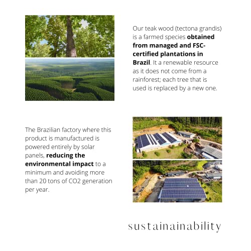 Erreke End Grain Teak Wood Cutting Board, High Durability Big Size, Juice Groove, Chopping Or Serving Meat Cheese Bread (17.5X12X1.3 Inches) #TOP7