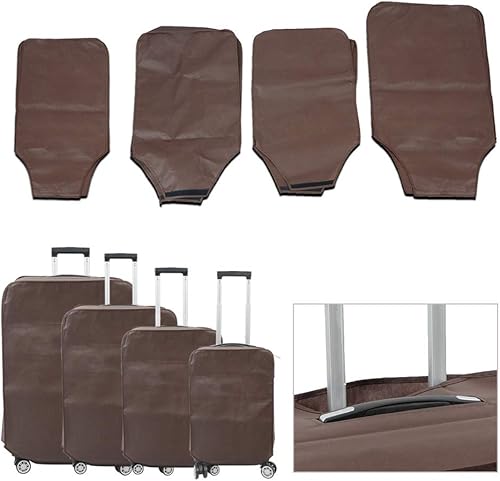 Miniatura 3 de Apelila - Juego de equipaje con 4 maletas, con ruedas giratorias, con fundas y ganchos gratis en el interior