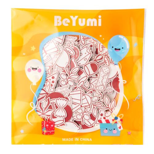 Image of BeYumi That's Amore Table Confetti - 300Pcs Italian Themed Food Party Decor | That's Amore Party Decoration Italian Bow Pasta Pizza Wine Decor Bridal Shower Engagement Wedding Anniversary Dinner Supplies