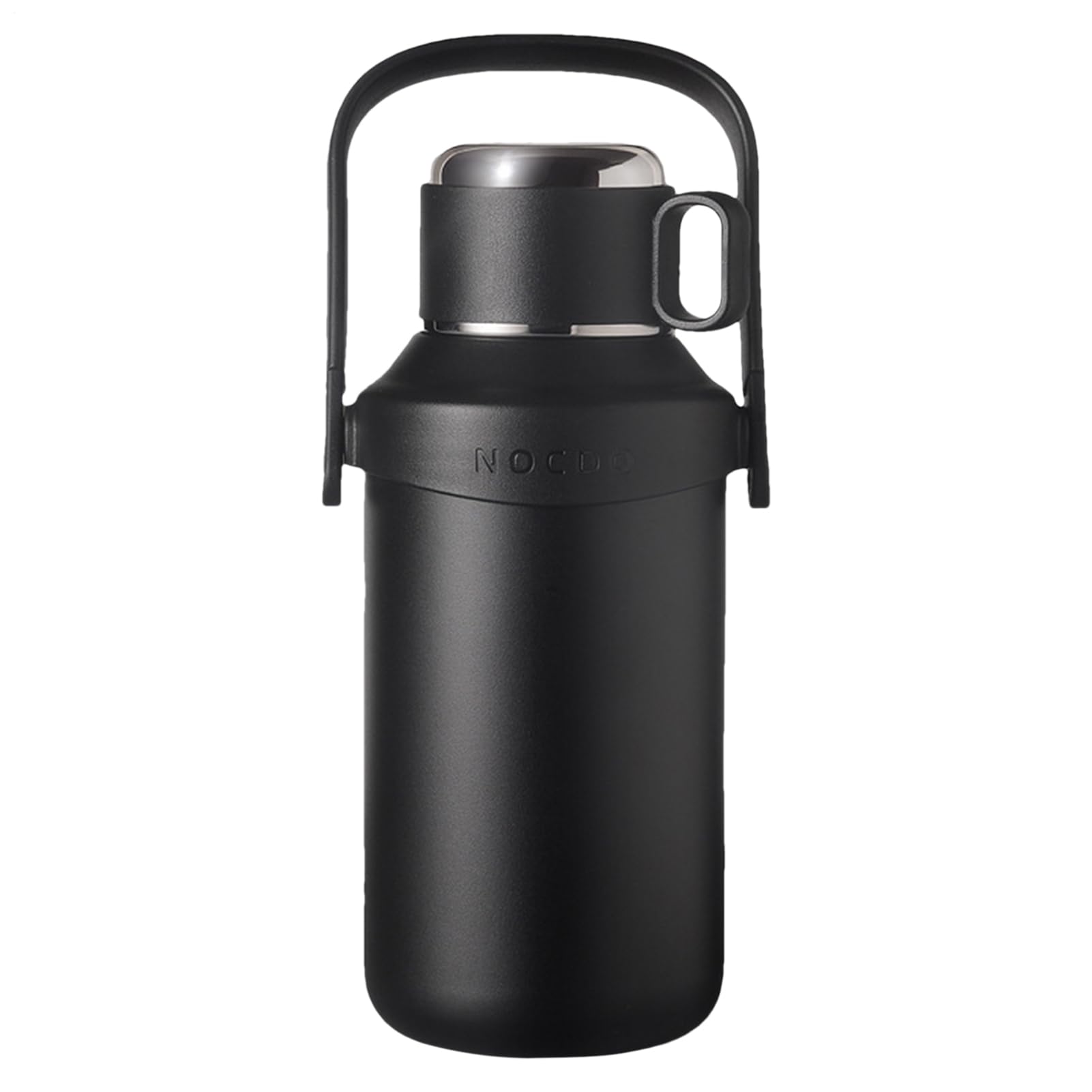 Botella deportiva portátil de uso cómodo con asa reforzada y protección total contra fugas