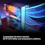 Lenovo LOQ Gaming Desktop-PC | Intel Core i5-14400F | 16GB RAM | 1TB SSD | NVIDIA GeForce RTX 4060 | Windows 11 Home | QWERTZ | schwarz | 3 Monate Premium Care – Bild 3