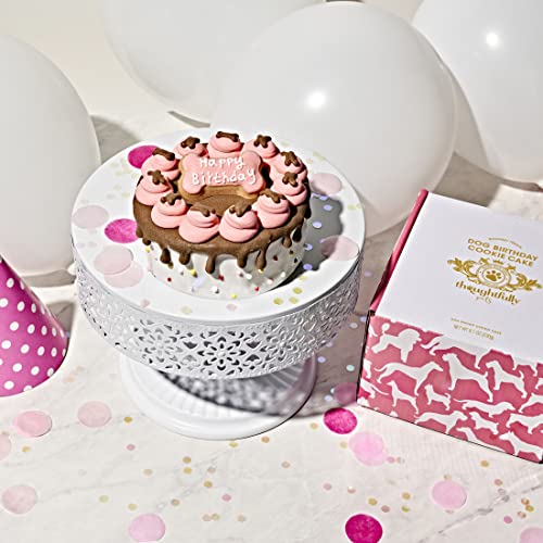 Thoughtfully-Pets-Dog-Happy-Birthday-Mini-Cookie-Cake-Pink-Peanut-Butter-Flavored-Hand-Decorated-Hollow-Biscuit-Cake-for-All-Dog-Breeds - Cucciolini Doodles   Thoughtfully-Pets-Dog-Happy-Birthday-Mini-Cookie-Cake-Pink-Peanut-Butter-Flavored-Hand-Decorated-Hollow-Biscuit-Cake-for-All-Dog-Breeds