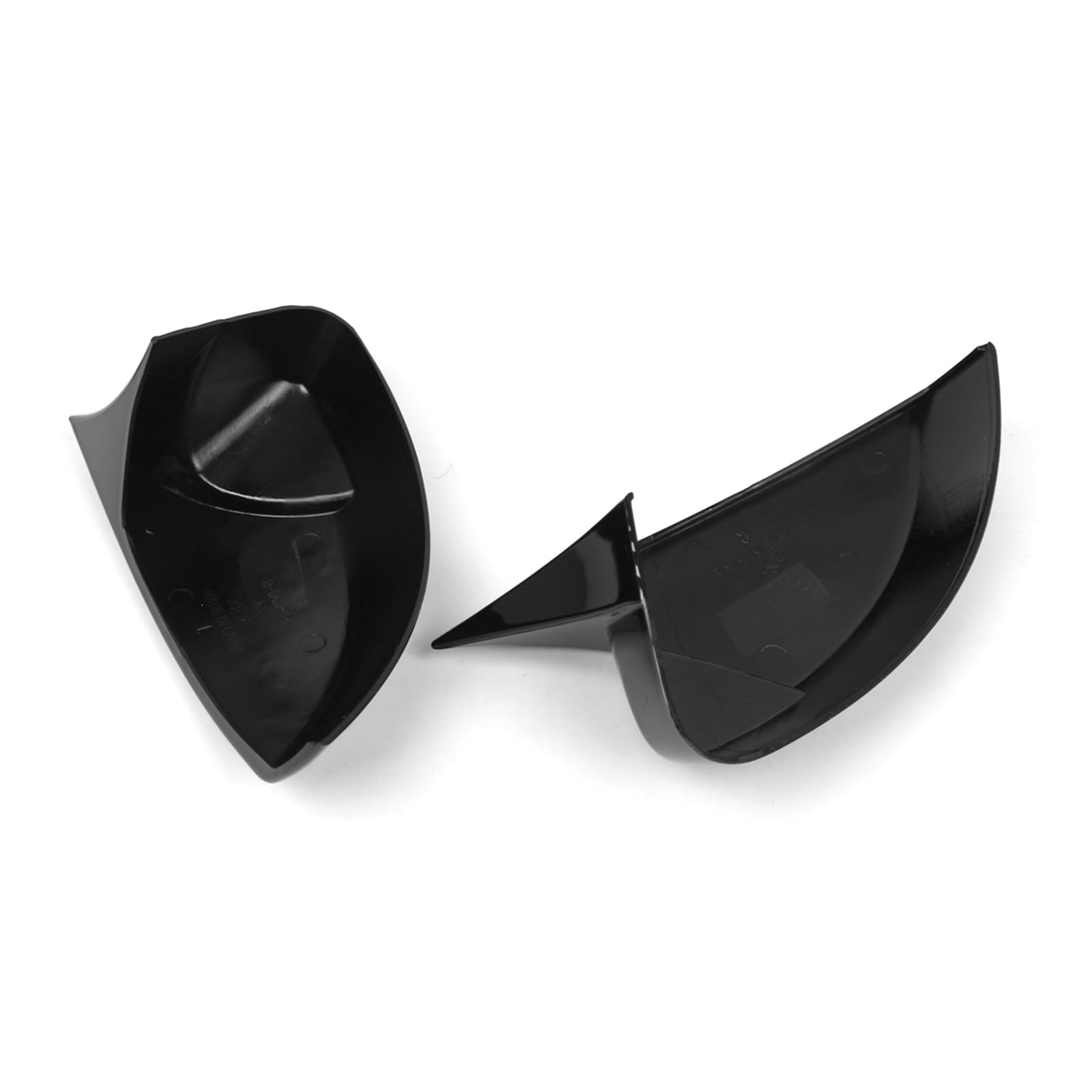 2 pezzi Cover per specchietto laterale laterale compatibile con Audi A3/S3/Rs3 2014-2019, OEM: 8V0857527 8V0857528