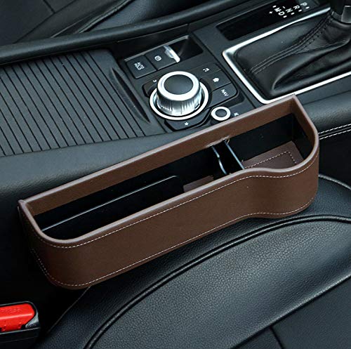 Organisateur D'espace Pour Siège Auto - Rangement Voiture Noir - Poches Pour Téléphone, Portefeuille, Gobelets