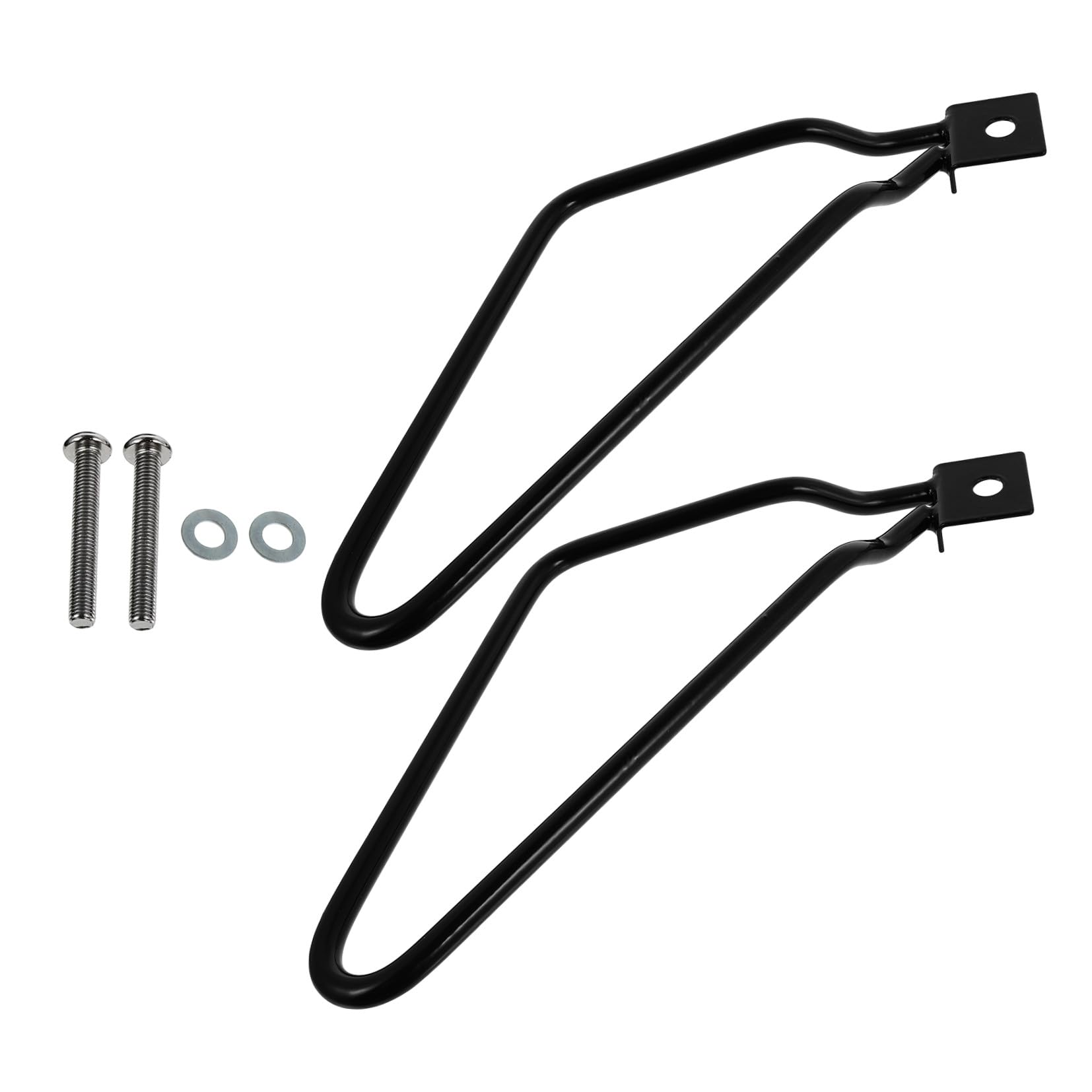 Soporte Metálico para Alforjas De Motocicleta Compatible Instalación Sencilla Accesorios Duraderos para Equipaje para Motocicletas