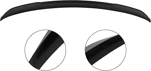 Miniatura 255 de SCITOO Spoiler Wing GT Style Universal 52" ABS Brillante Carbono Aspecto Trasero Alerón Alerón