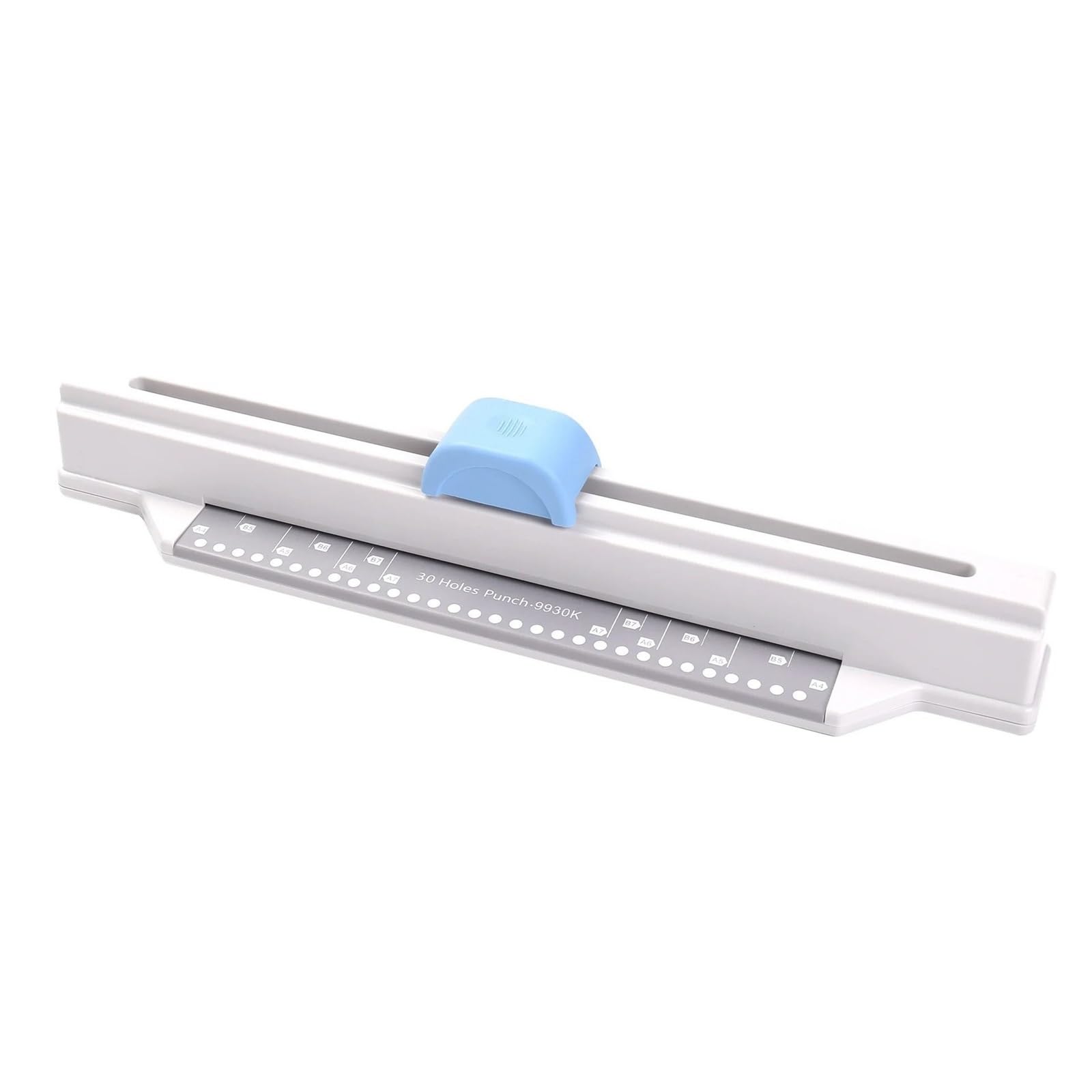 Macchine rilegatrici Punteggiatura Macchina da 30 buche Collar per cassa di perforazione Manuale fai da te A4 Forniture per ufficio per portelloni Rilegatrice a dorsi plastici