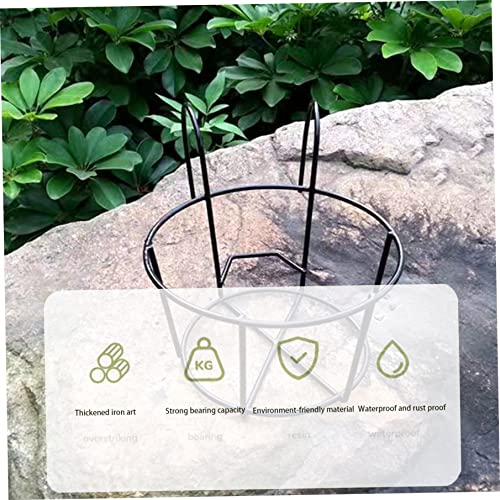 Support de panier suspendu pour balcon et balustrade - Décoration florale de porche x2 - 3