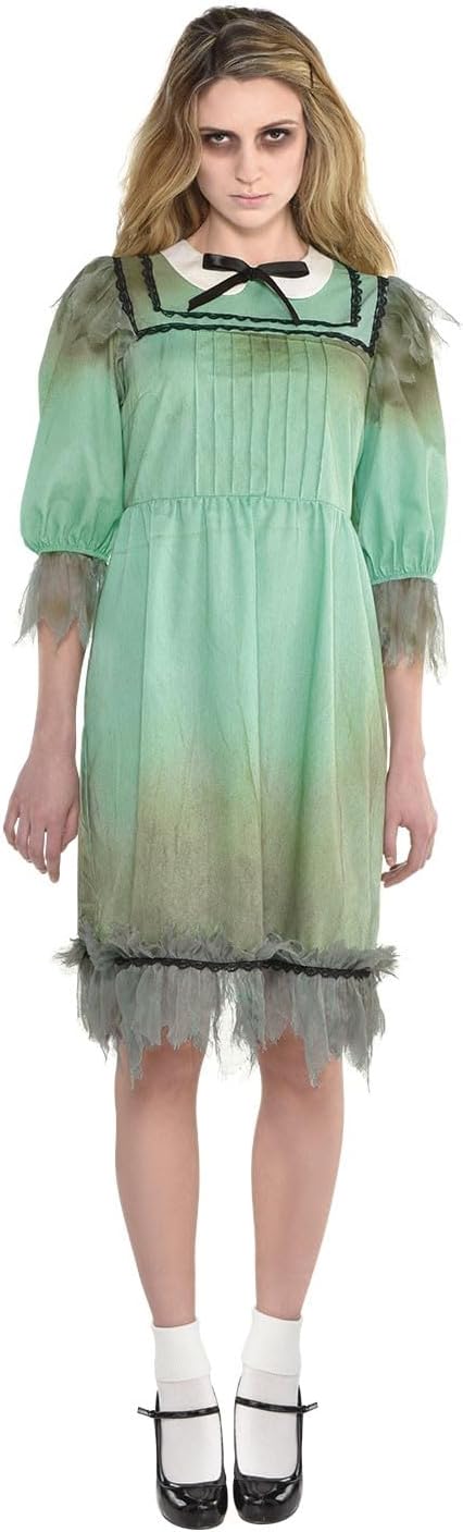 Adults Womens Dreadful Darling Halloween Fancy Dress Costume