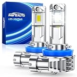 Marsauto H11 Light Bulbs, 40000LM M1L H11 LED Bulb, 80000H+ Lifespan H9 H8 Drving Light, 6500K White 900% Bright...