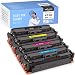 Produktbild myCartridge SUPRINT 4 Toner kompatibel für HP 415A 415X Multipack (ohne Chip) für HP Color Laserjet Pro M454dn M454dw M454 MFP M479dw M479fdn M479fdw M479 zu W2030A W2032A