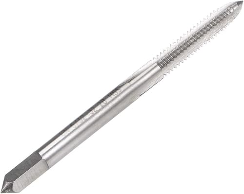 Vista 24 de uxcell Macho de la máquina 11/64-40 UN Rosca 2B Tornillo de acero de alta velocidad roscado herramienta de roscado