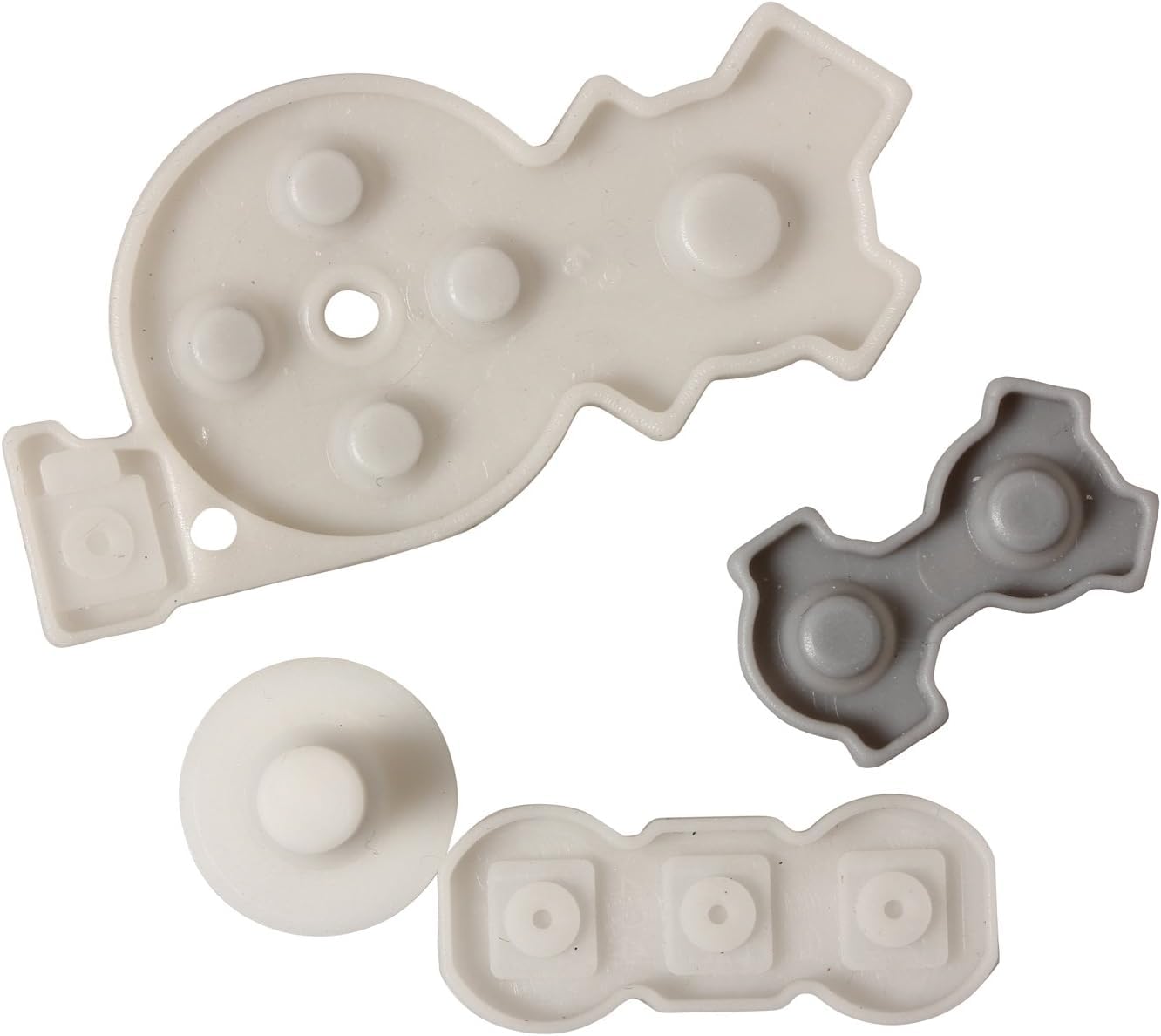 TCOS TECH Wii Controller Conductive Rubber Contact Pad Button Replacement Part for Nintendo Wii Controller Remote